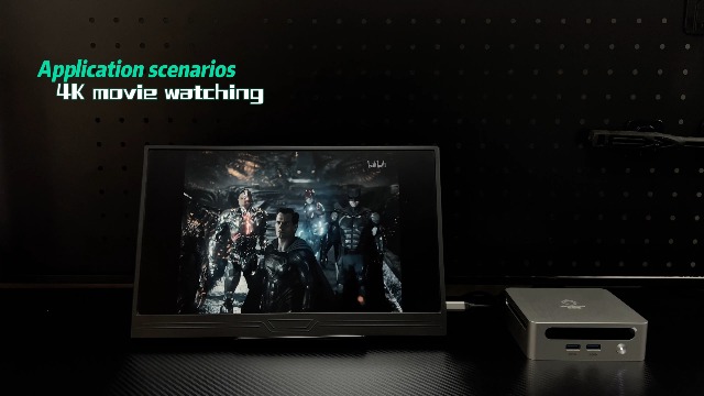 GenMachine Mini PC AMD Ryzen 3 5300U Mini Computers Up to 3.8GHz